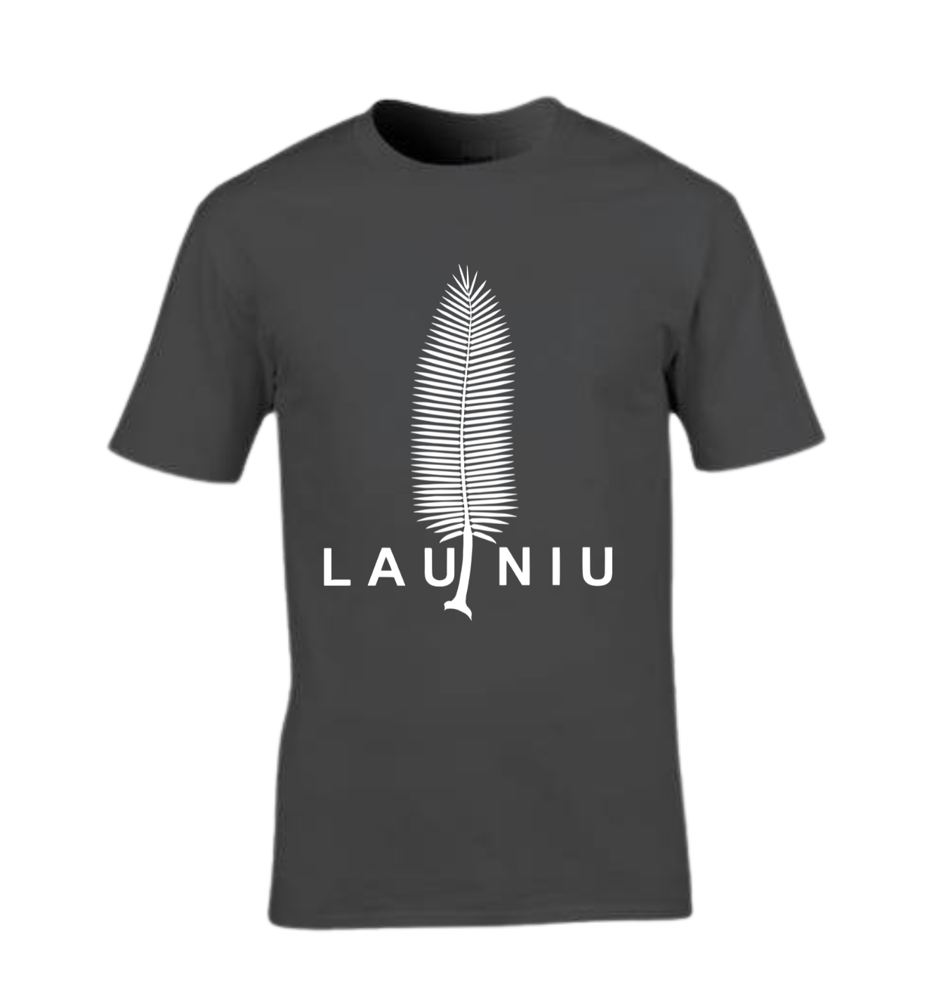 T-shirt gris chiné col rond homme