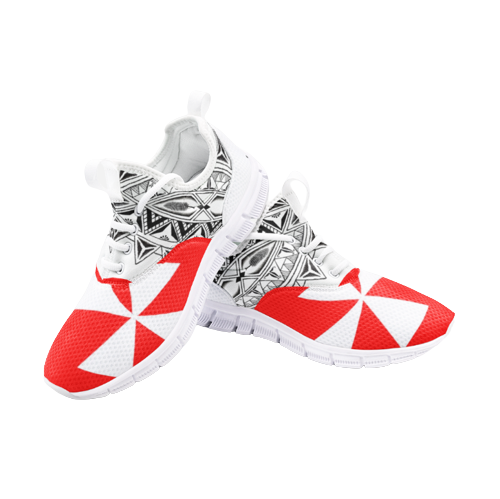 Sneakers mixte rouge / blanc